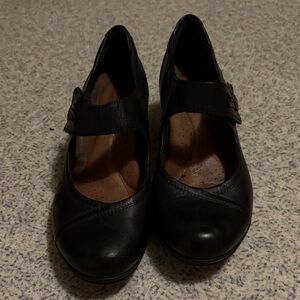 Rockport Black Mary Jane Heels